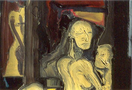 Inferno (detail) 2001 For Sale Please visit my studio to view